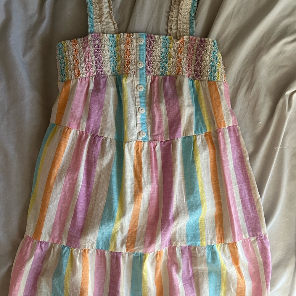 Cat & Jack Multicolor Striped Dress